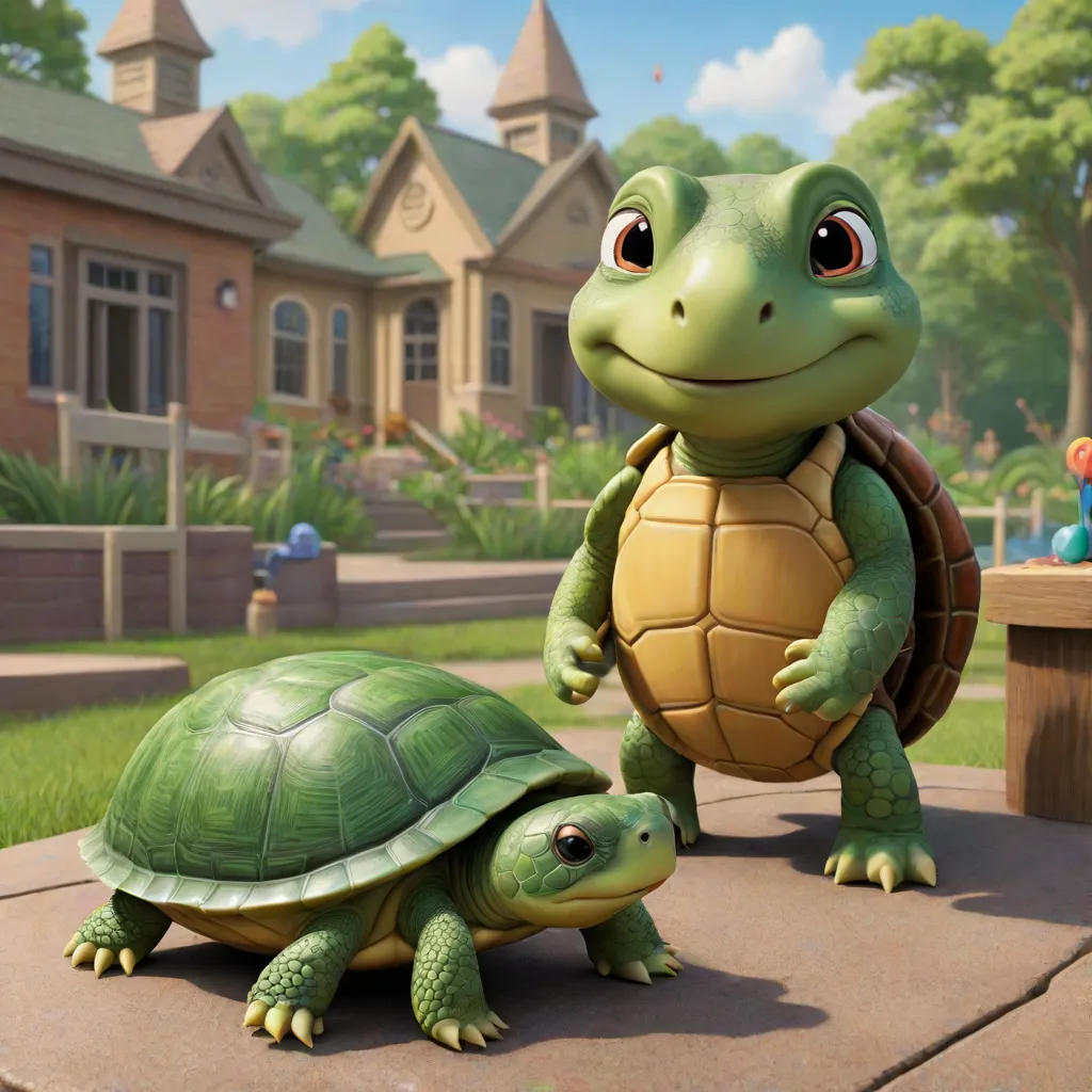 Tiny the Tardy Turtle