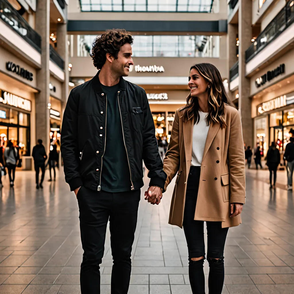 Young Love at the Mall