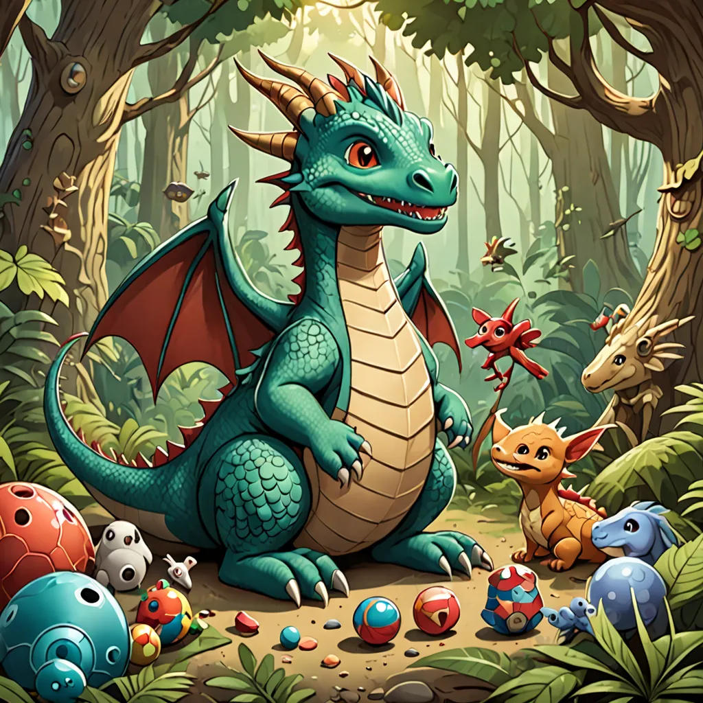 DRACO THE DRAGON THAT LEARNED TO SHARE