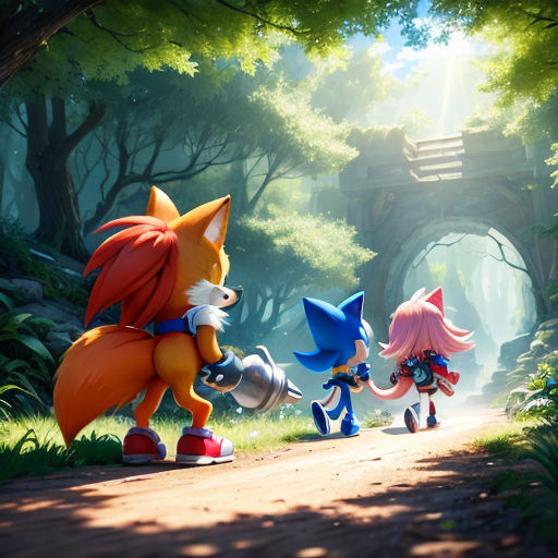 Sonic, Amy, Tails: Embark on an Epic Adventure