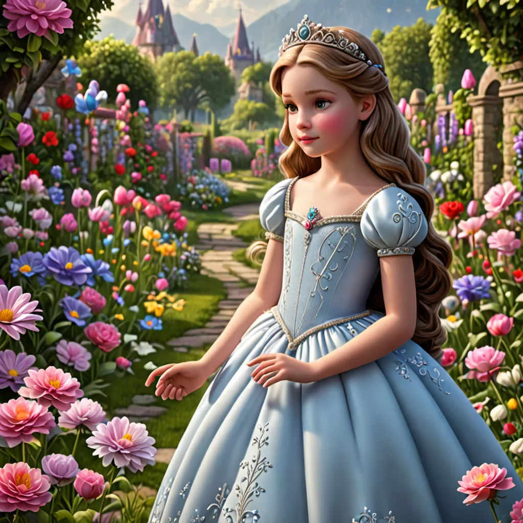 A Princesa e a Flor Encantada