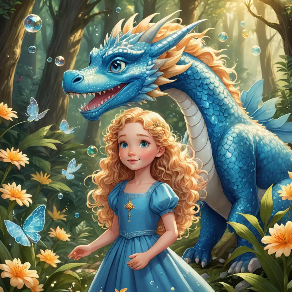 Lily and the Dragon's Forest Adventure