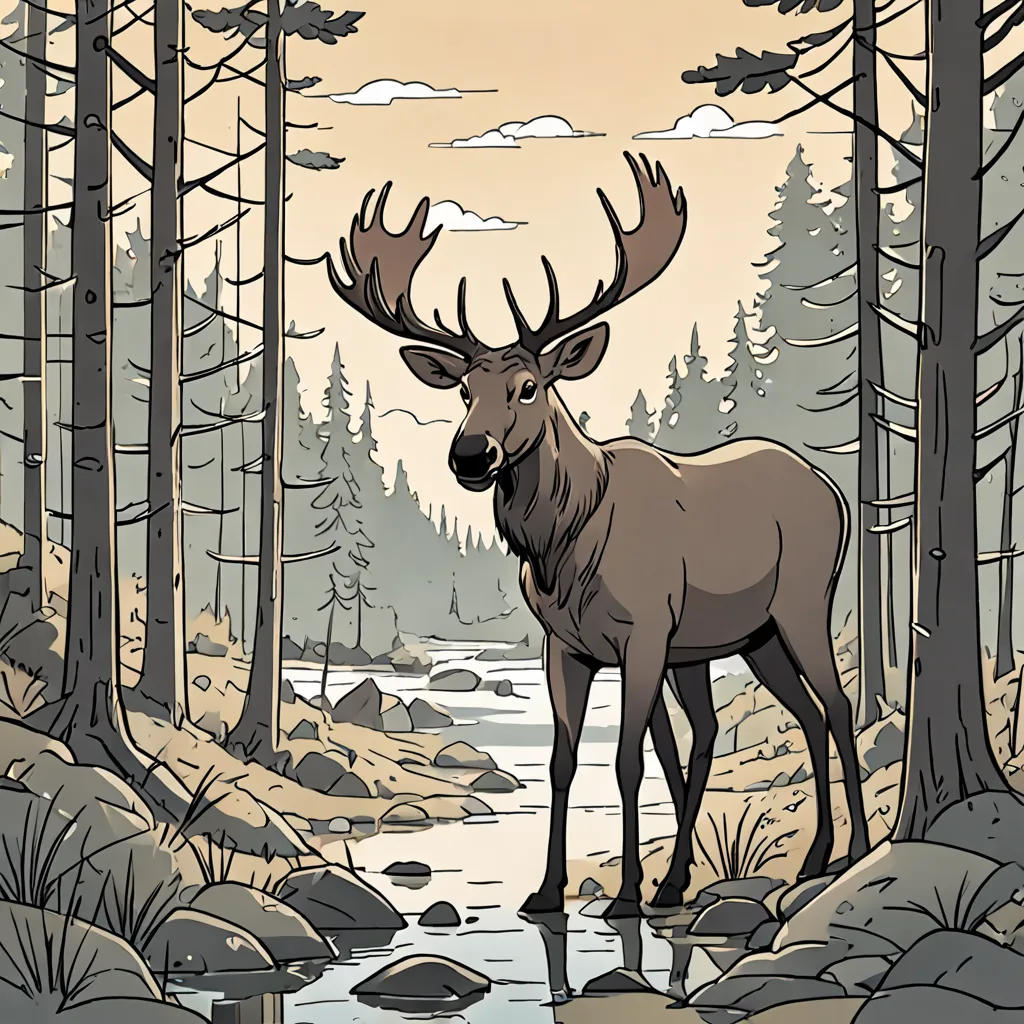 Moose in the Caboose