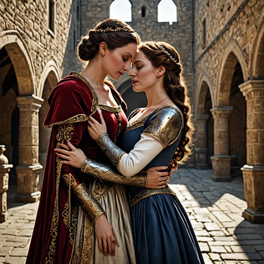 The Forbidden Love of the Queen and the Knight