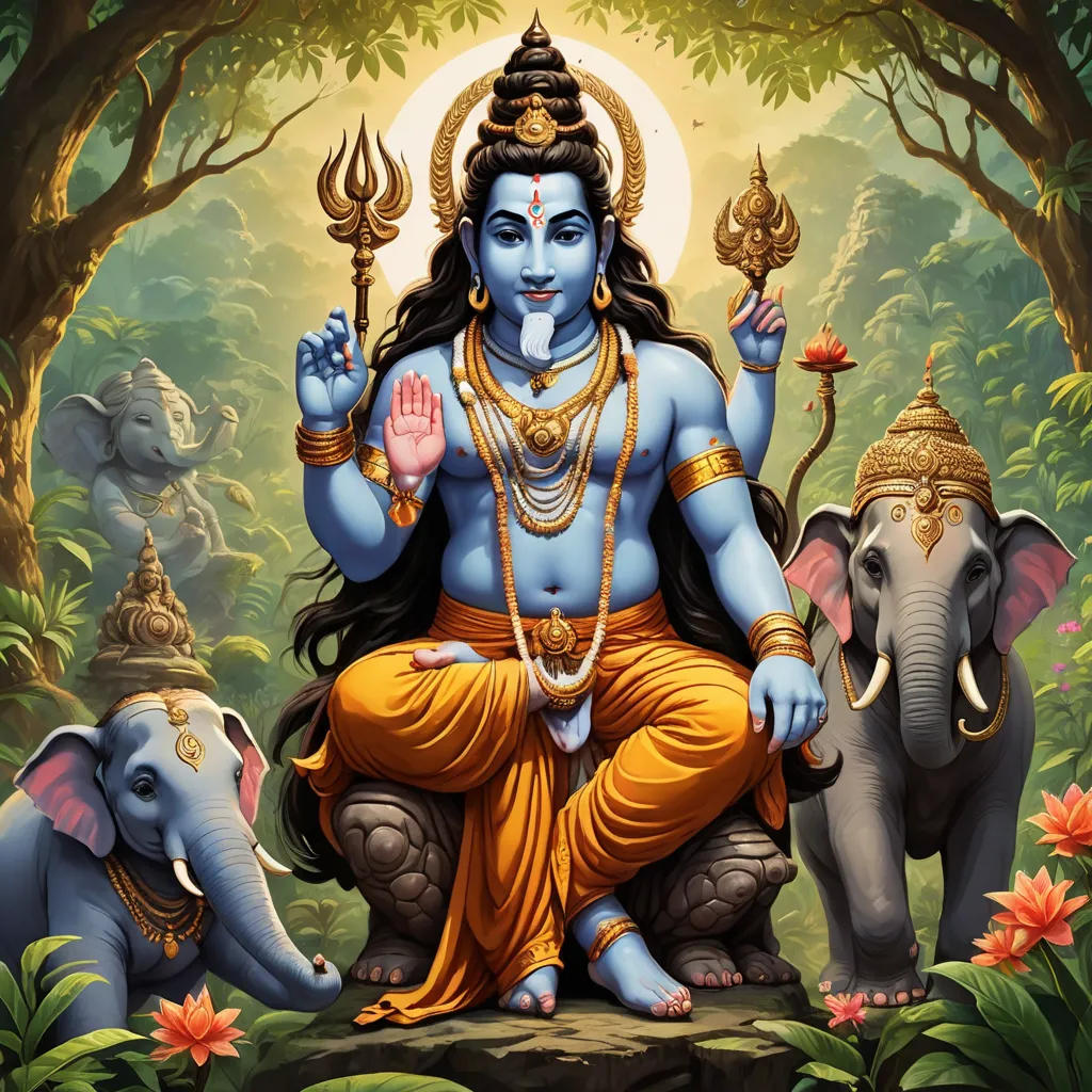 Shiva's Magical Garden of Tales