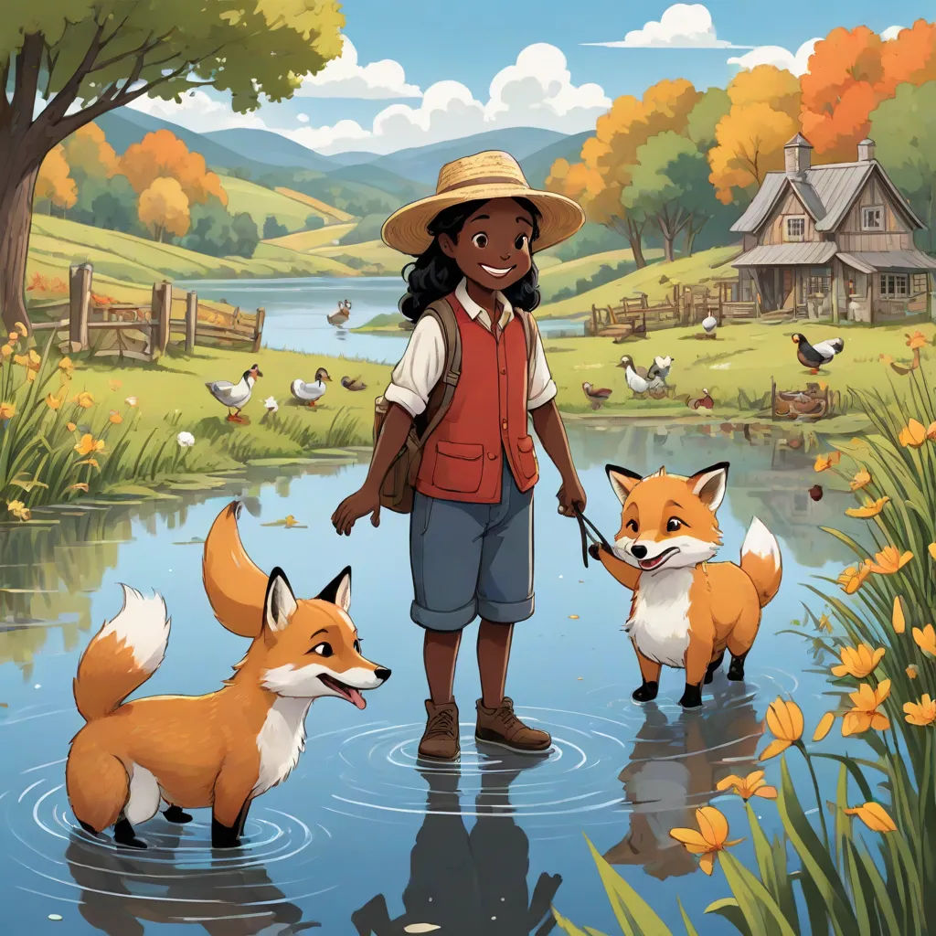 Axle dreamt of his adventure. He saw the countryside, the lake, the market, and all his new friends. It was a wonderful dream.