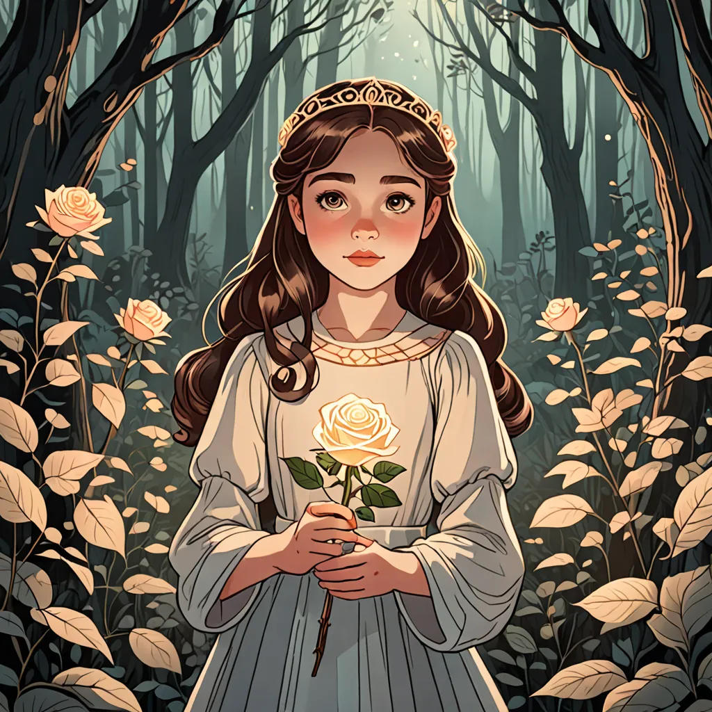 The Little Princess and the Magic Rose