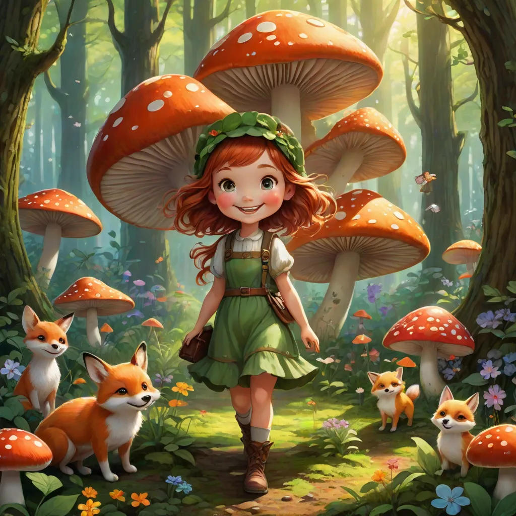 The Mushroom Girl's Tea Adventure