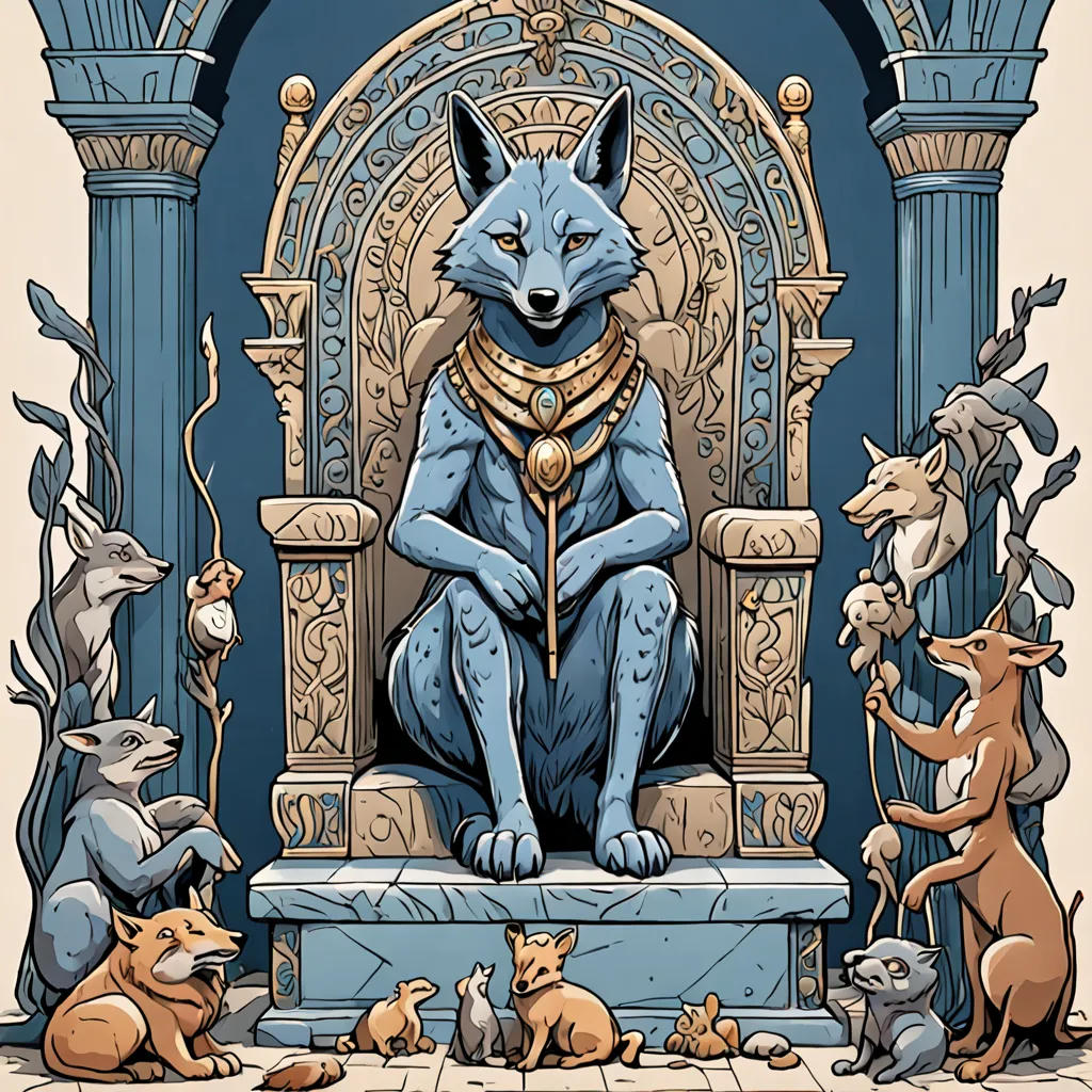 The Blue Jackal's Deception