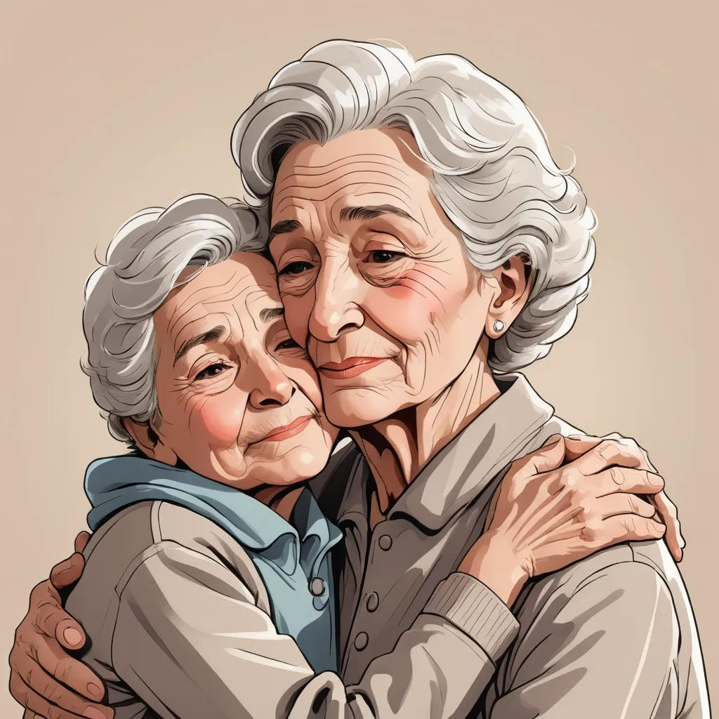 Love of Grandma for Grandson