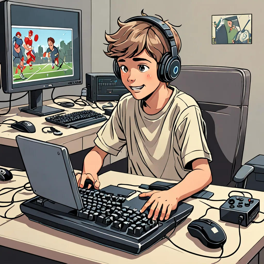The Gamer's Triumph