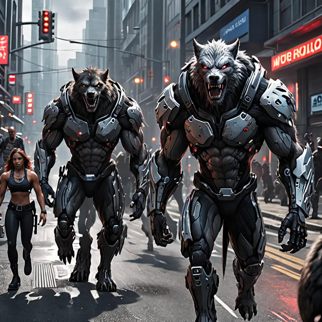 Cyborg Werewolf Domination