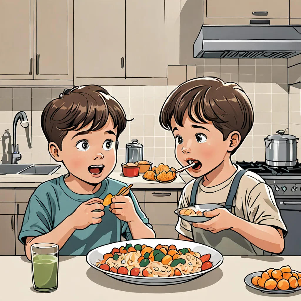 The Food Adventure of Alex and Zaido