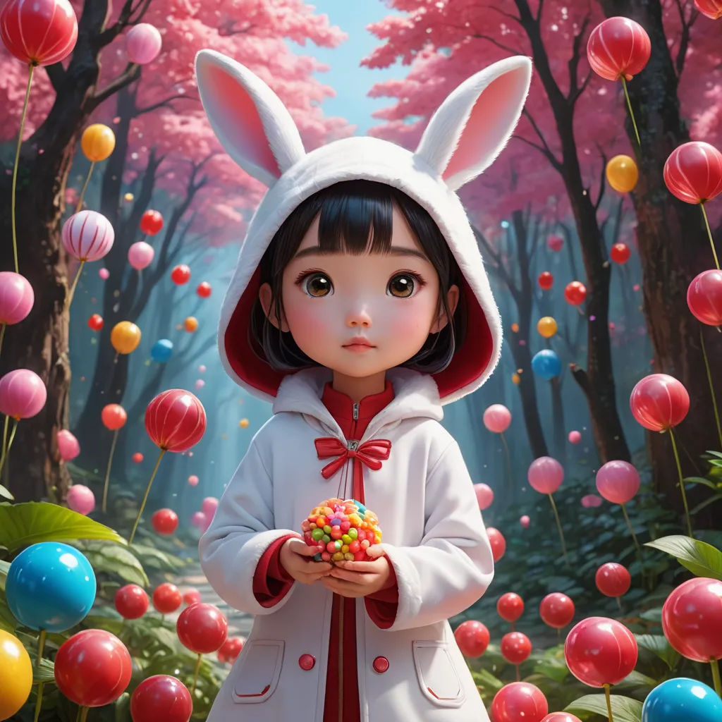 月光兔子圖 月光下的舞兔| Story.com