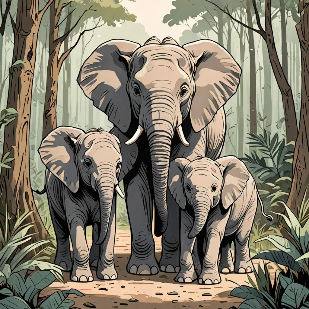 The Elephant's Courage