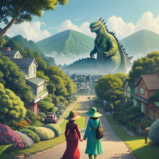 Godzilla Learns to Stay Calm