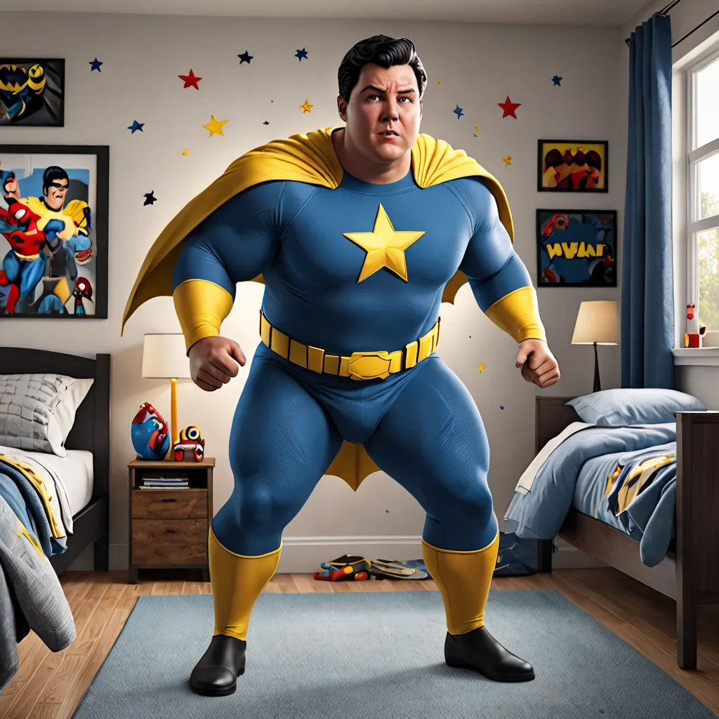 Instead of going to the party, Max decided to test his new abilities. He dashed out of his room, ready to save the day.