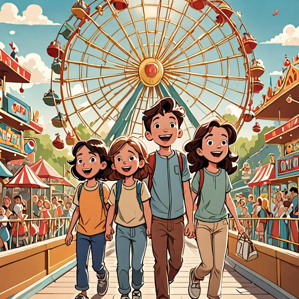 The Amusement Park Treasure Hunt