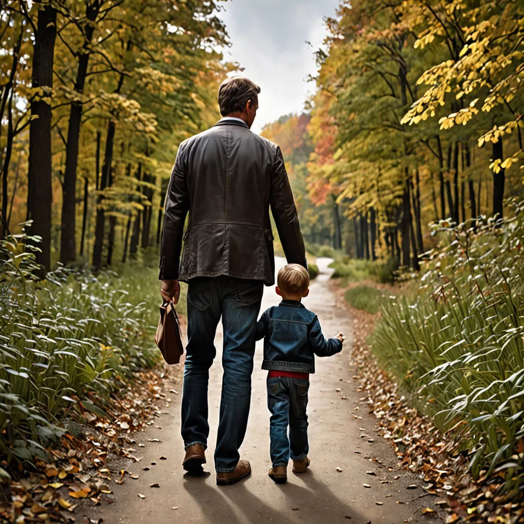 Following in His Father's Footsteps