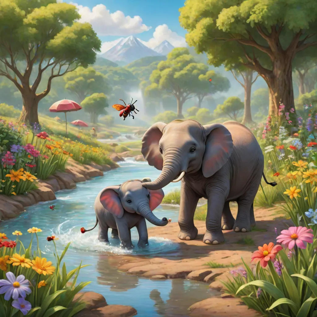 The Ant and the Elephant: A Hilarious Friendship