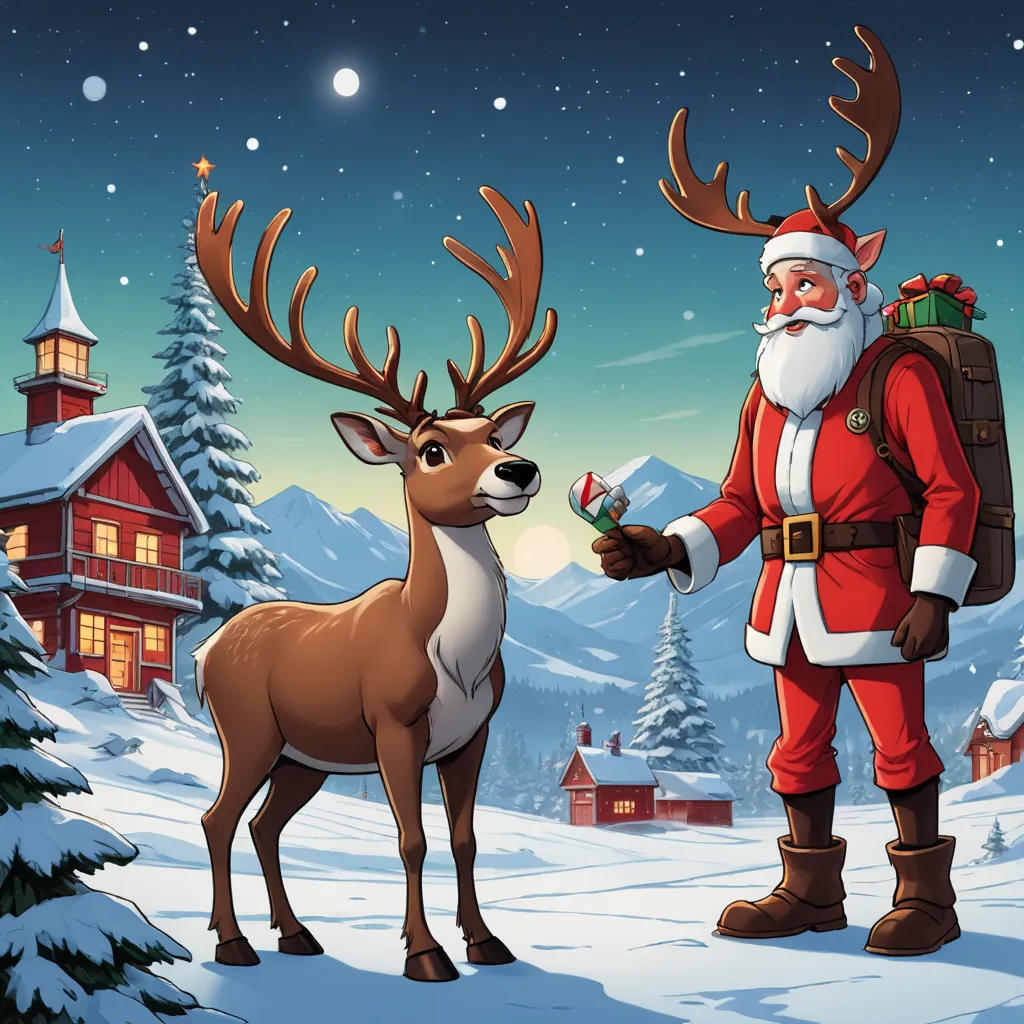 R9, the Red-Nosed Reindroid, or How the Glitch Stole Christmas