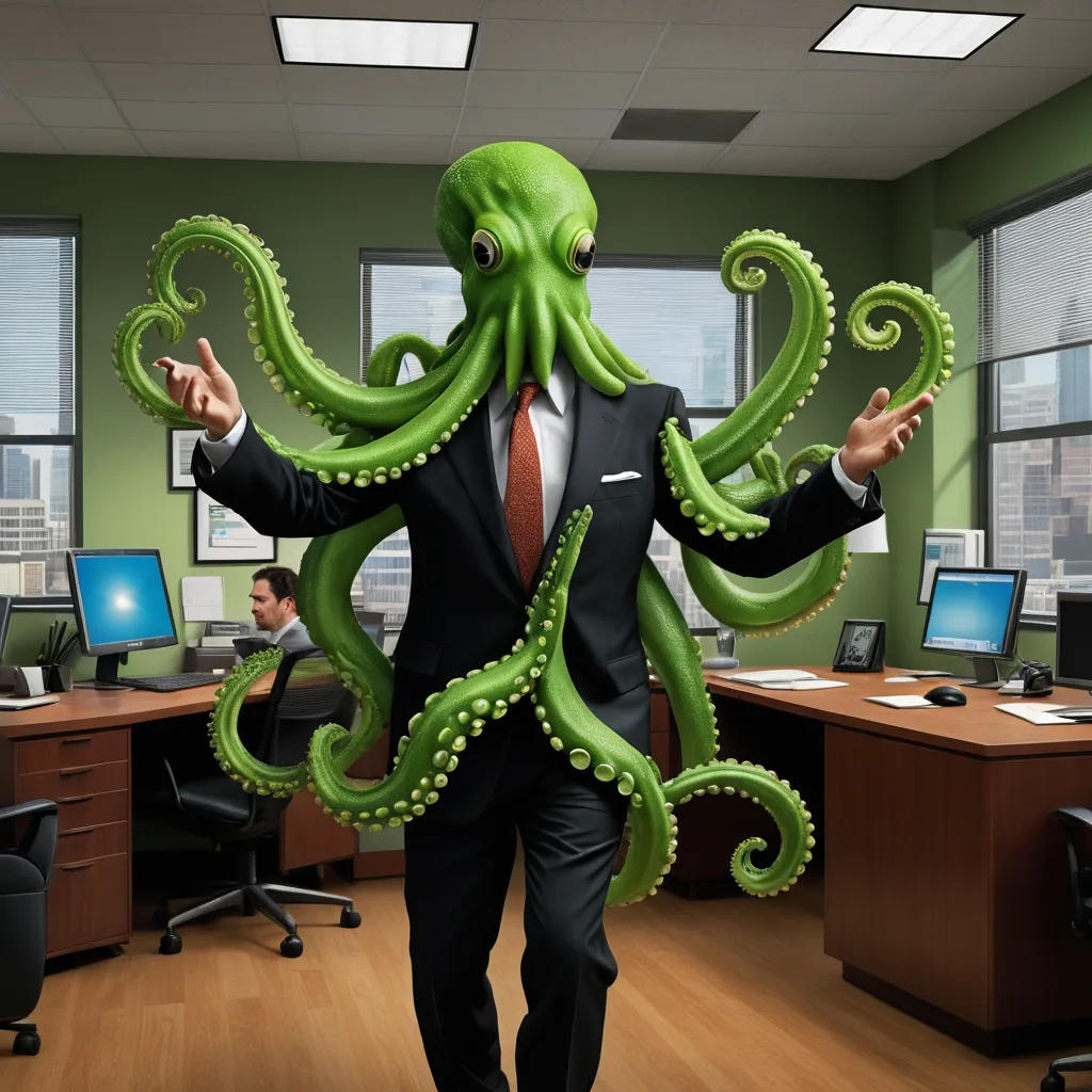 The Green Octopus's Dance