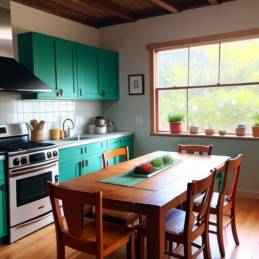 Tasty Turquoise Kitchens