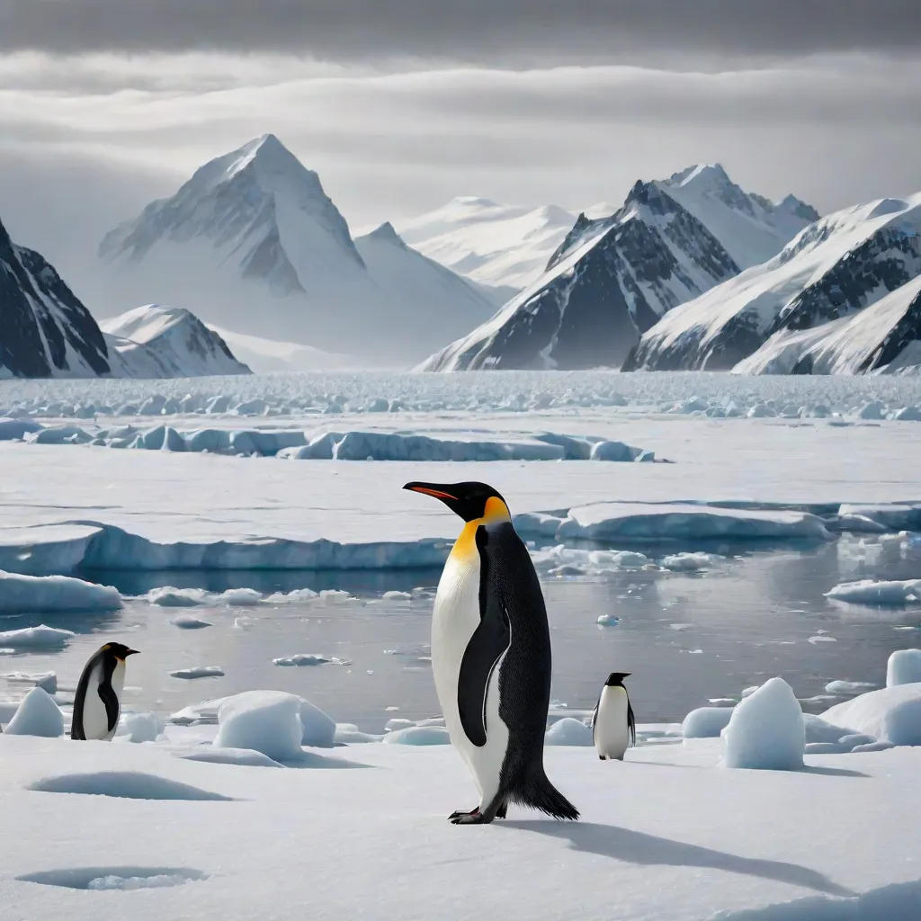 The Lost Penguin and the Gentle Whale