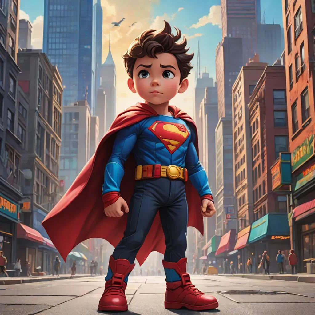 The Adventures of Super Kid and the Shadow Villain