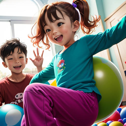 Jumping in the Ball Pit