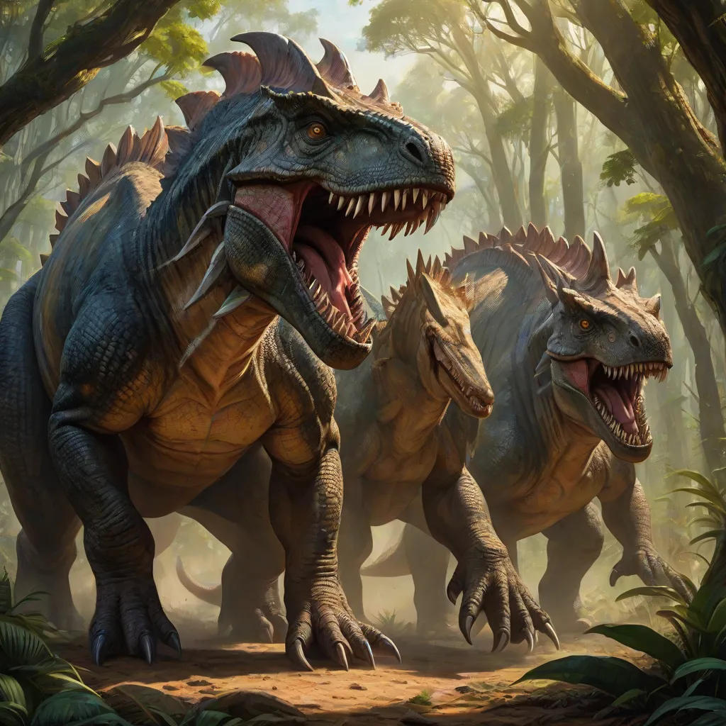Dino Clash in the City