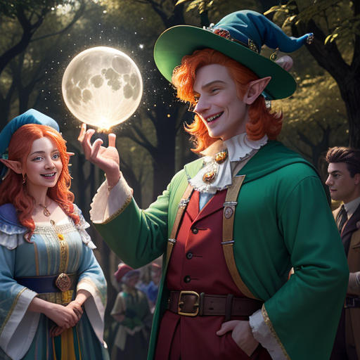 The Clown, the Witch, and the Elf