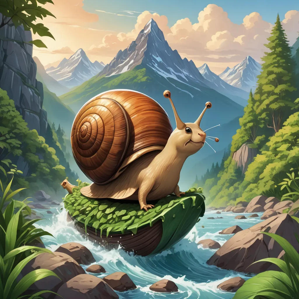 The Adventure of Speedy the Snail