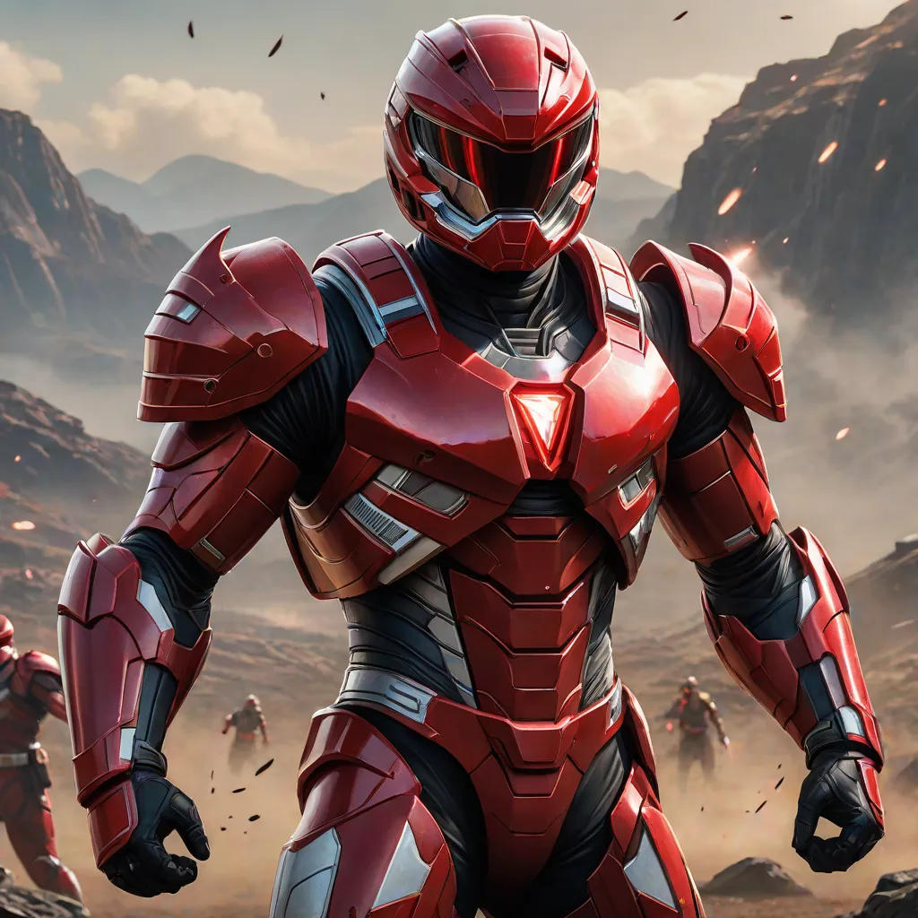 Transformation of the Red Ranger