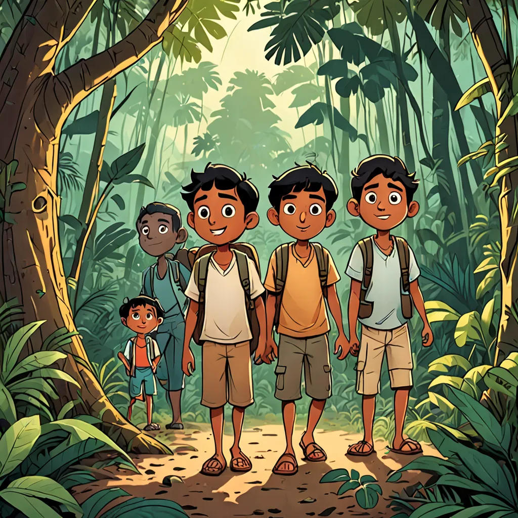 Lost in the Mysterious Jungle