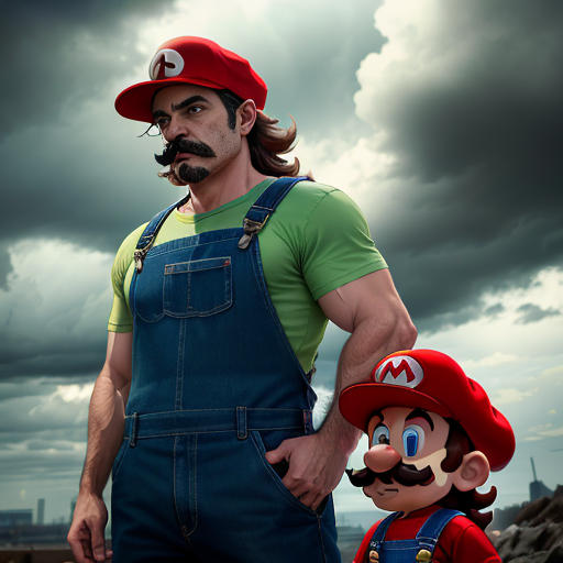 Luigi and the Enormous Giant