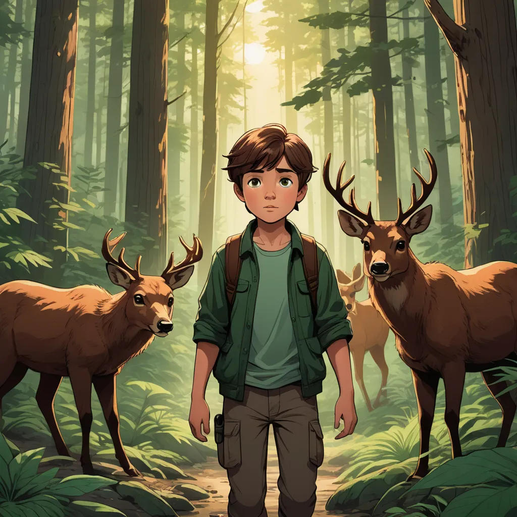 The Boy and the Deer