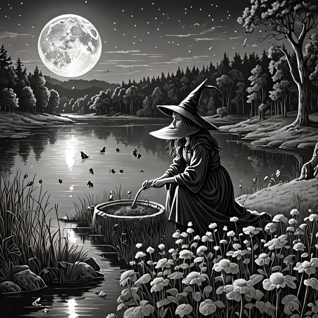 The Witch of the Full Strawberry Moon