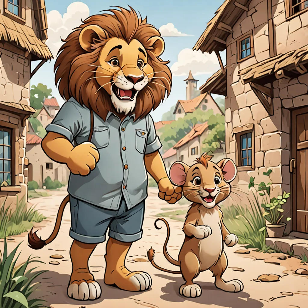 The Lion and the Mouse