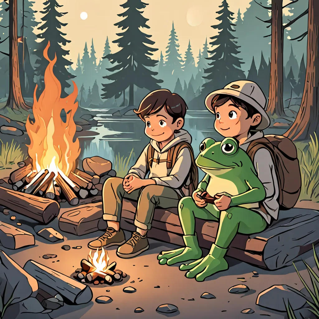 The Frog and the Homeless Kid