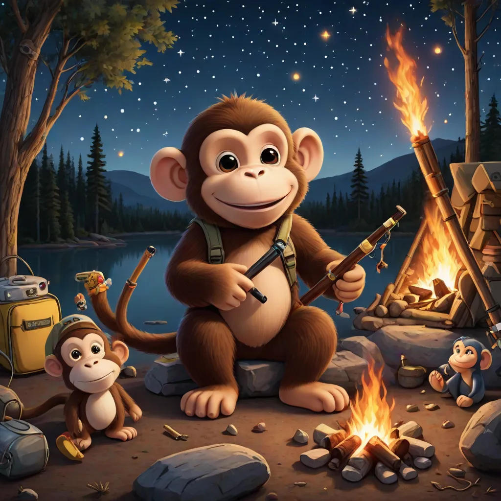 Chunky Chuckles' Camping Adventure