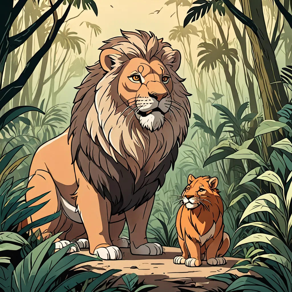 The Clever Rabbit and the Wicked Lion