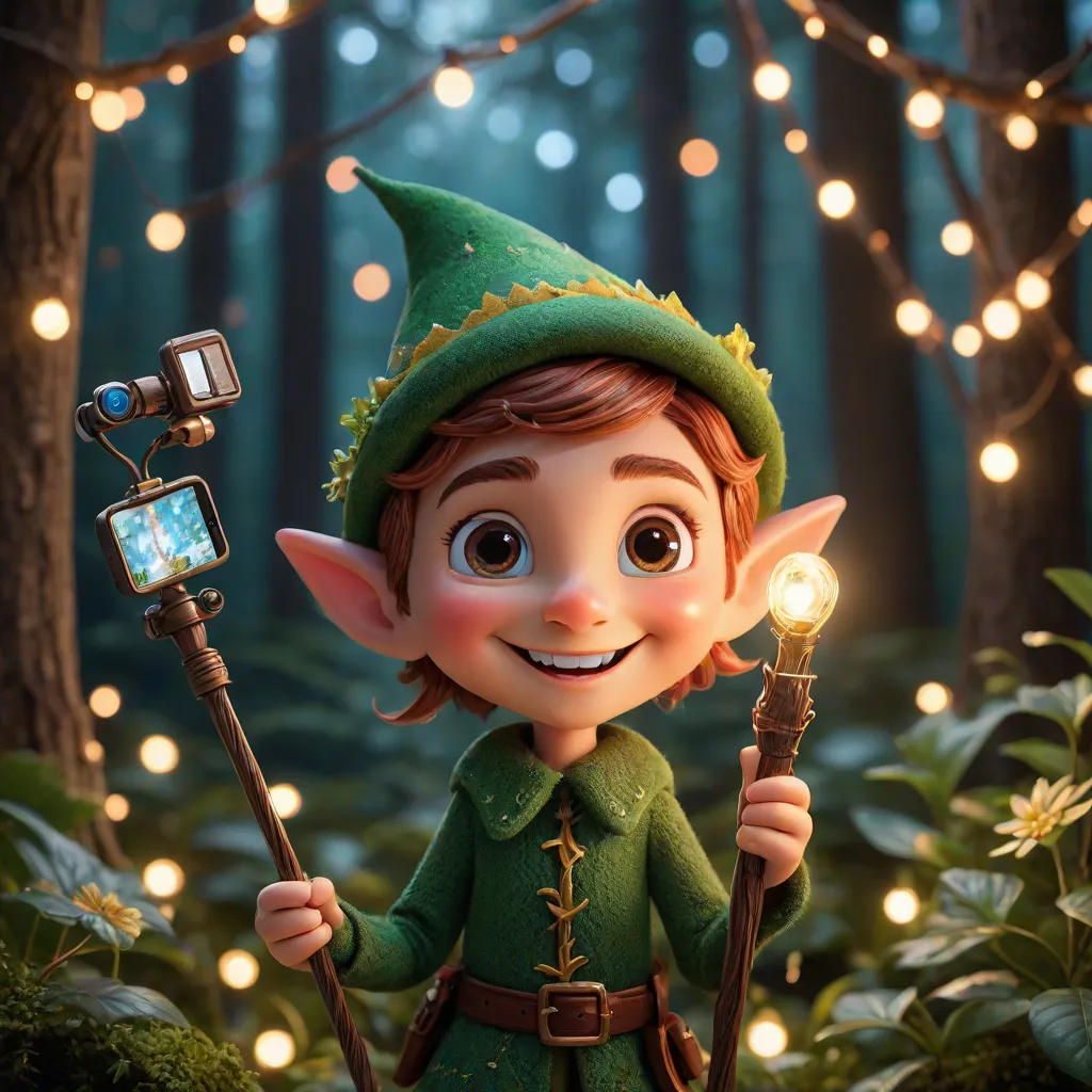 Elfie Takes a Selfie