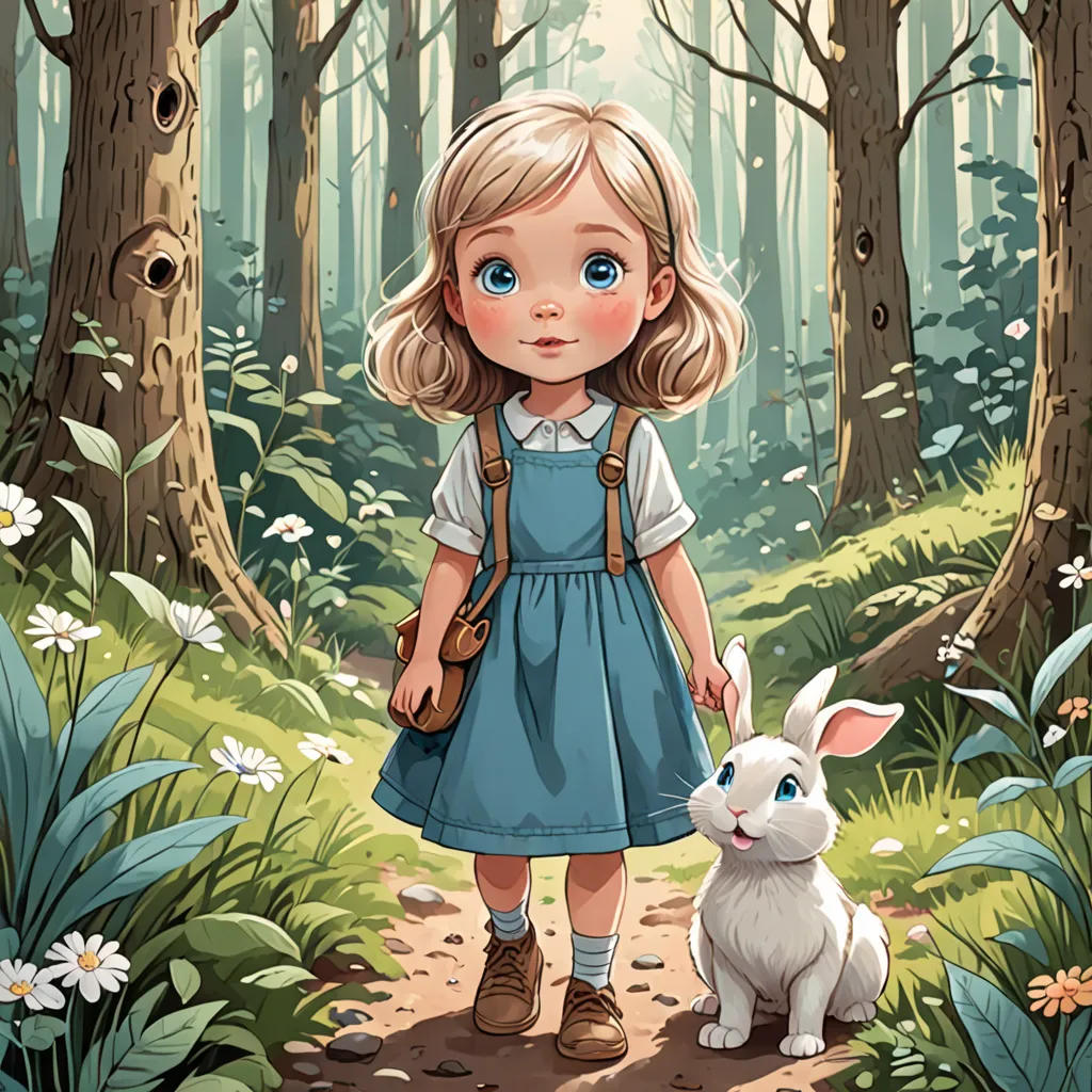 The Adventures of Blue-Eyed Rosie and the Talking Rabbit