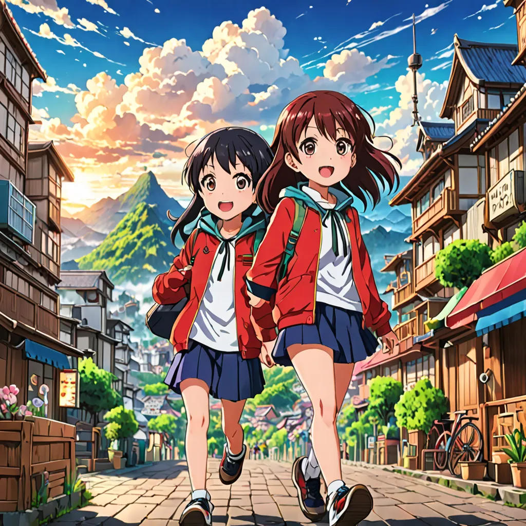 Gaming Love: Aki and Mari's Adventure