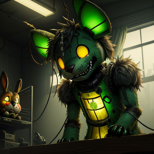 Forbidden Love: A Tale of William Afton and Springtrap