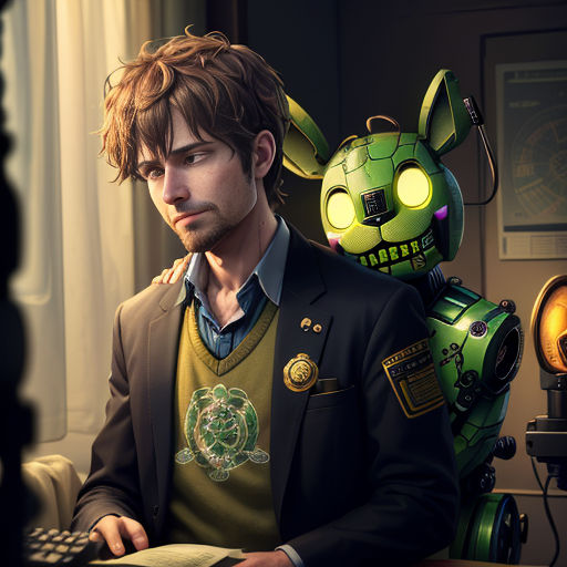 Forbidden Love: A Tale of William Afton and Springtrap