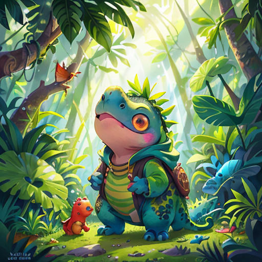 The Lost Dinosaur's Child
