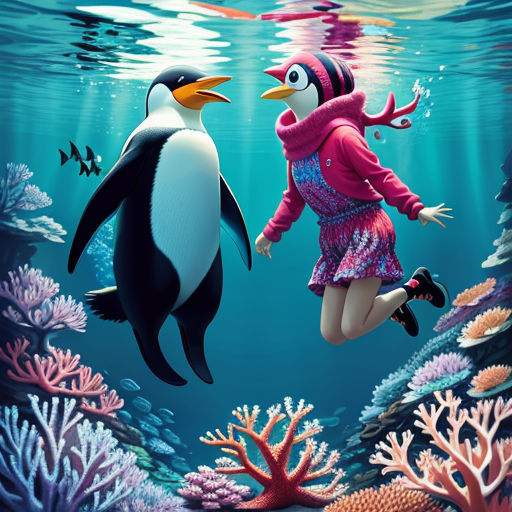 Pippy the Penguin and Finn the Fish