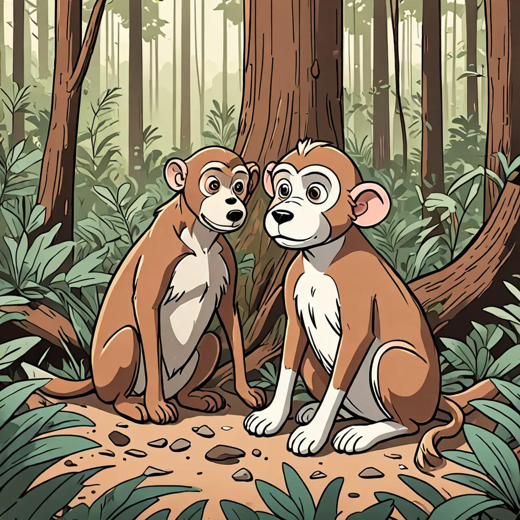 The Rescue of Lazy Monkey